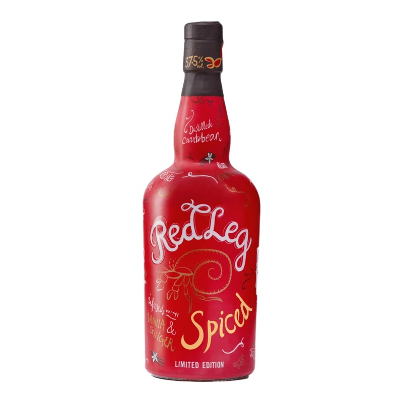 Red Leg Spiced Rum, 70 cl