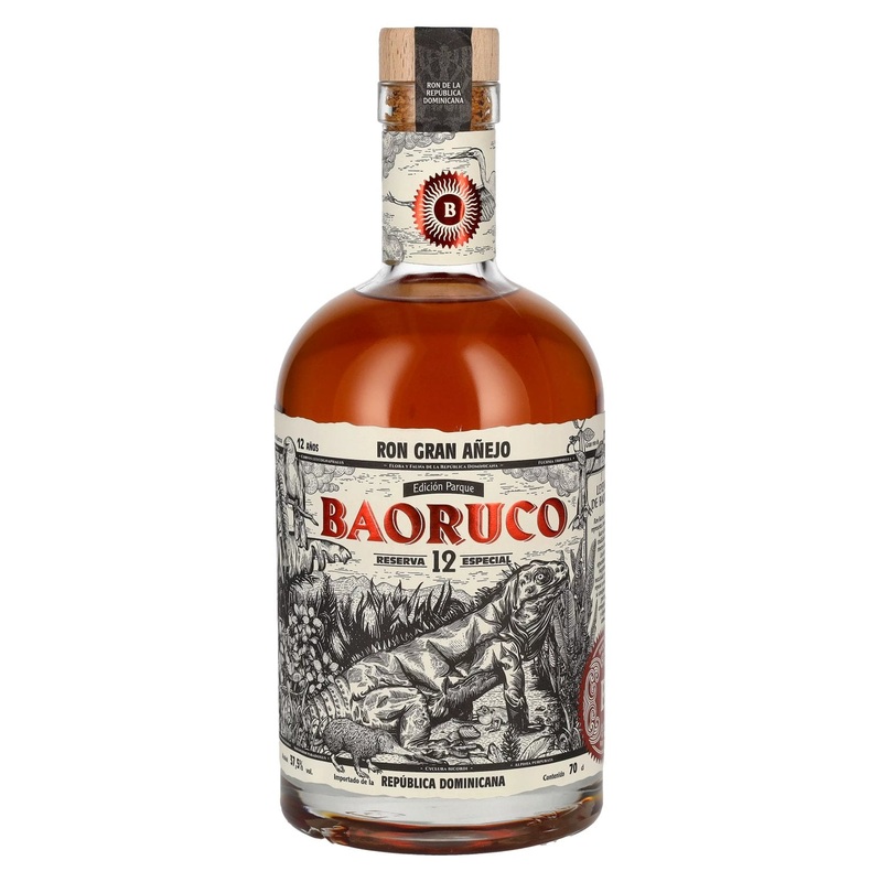 Ron Baoruco Ron Gran Anejo 12 Anos Reserva Especial Edicion Parque 37,5% Vol. 0,7l
