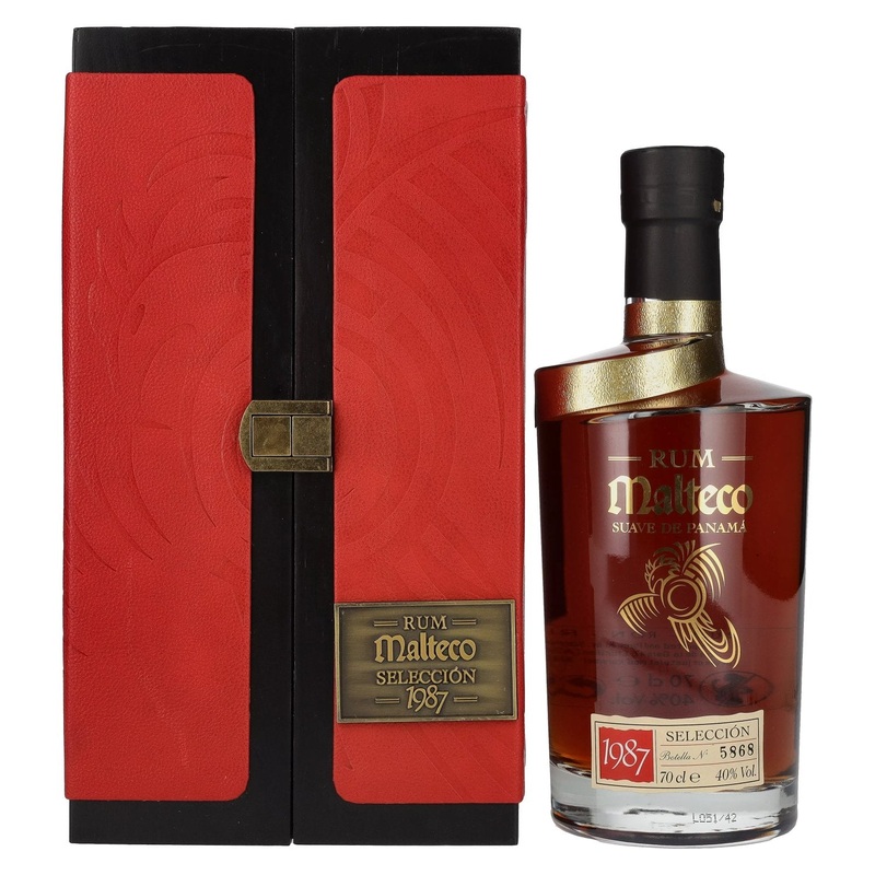 Ron Malteco SELECCION 1987 40% Vol. 0,7l in wooden box