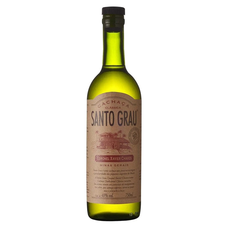 Santo Grau Coronel Xavier Chaves Cachaca, 70 cl