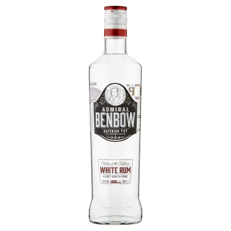 Admiral Benbow Superior White Rum, 70 cl