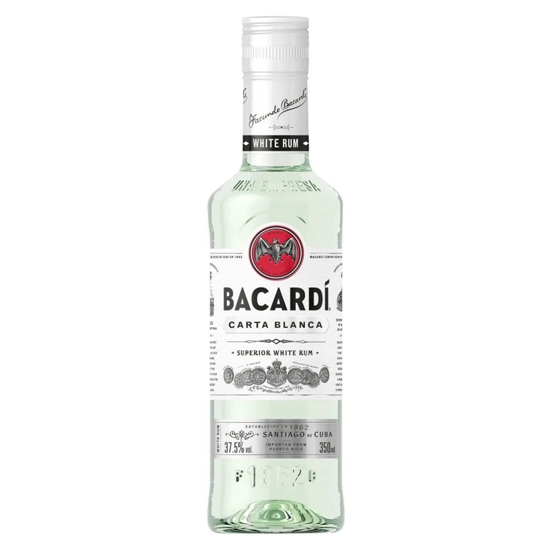 Bacardi Carta Blanca Rum, 35 cl