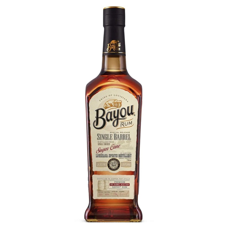 Bayou Single Barrel Rum, 70 cl