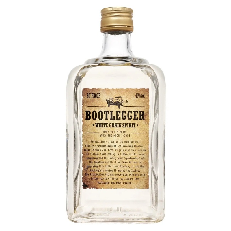 Bootlegger White Grain Rum, 70 cl