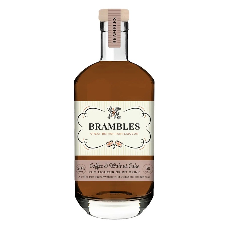 Brambles Rum Liqueurs Coffee & Walnut, 50 cl
