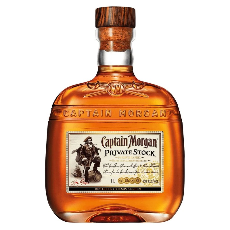 Captain Morgan Private Stock Rum, 1 L
