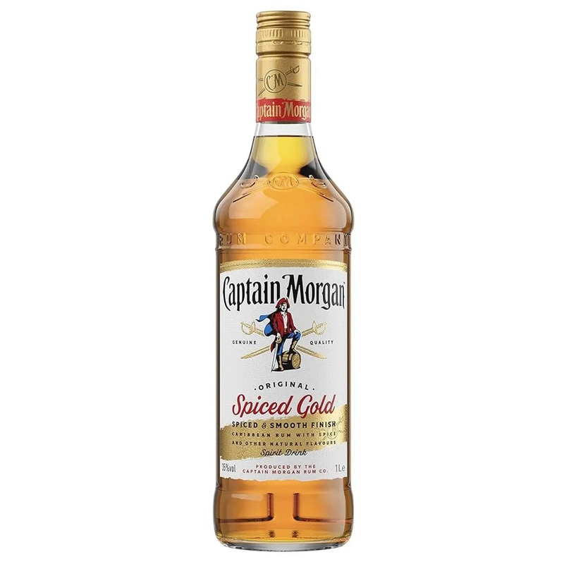 Captain Morgan Spiced Rum, 1 L