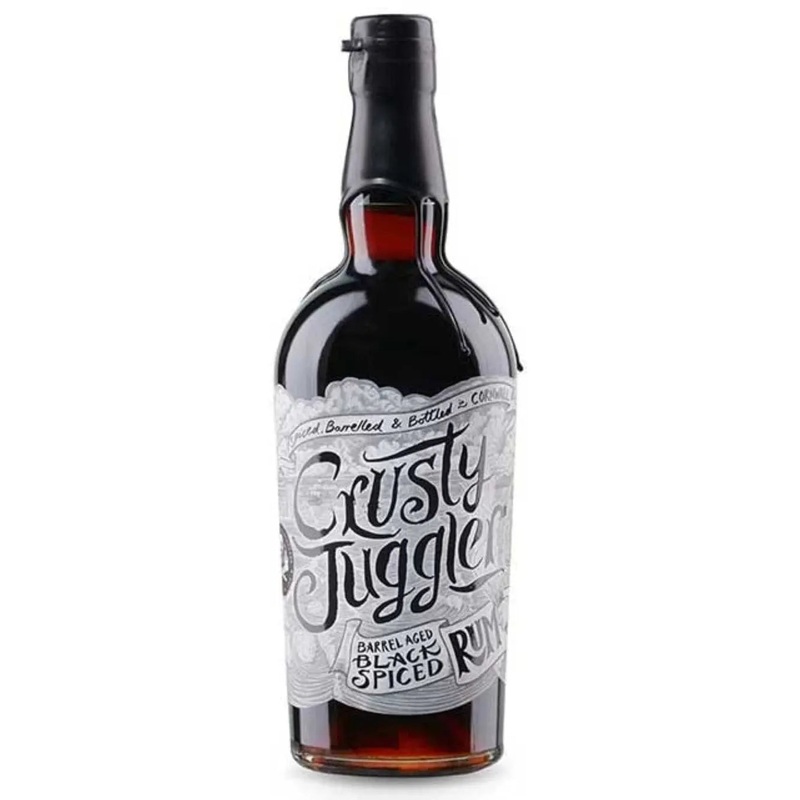 Crusty Juggler Black Spiced Rum, 70 cl