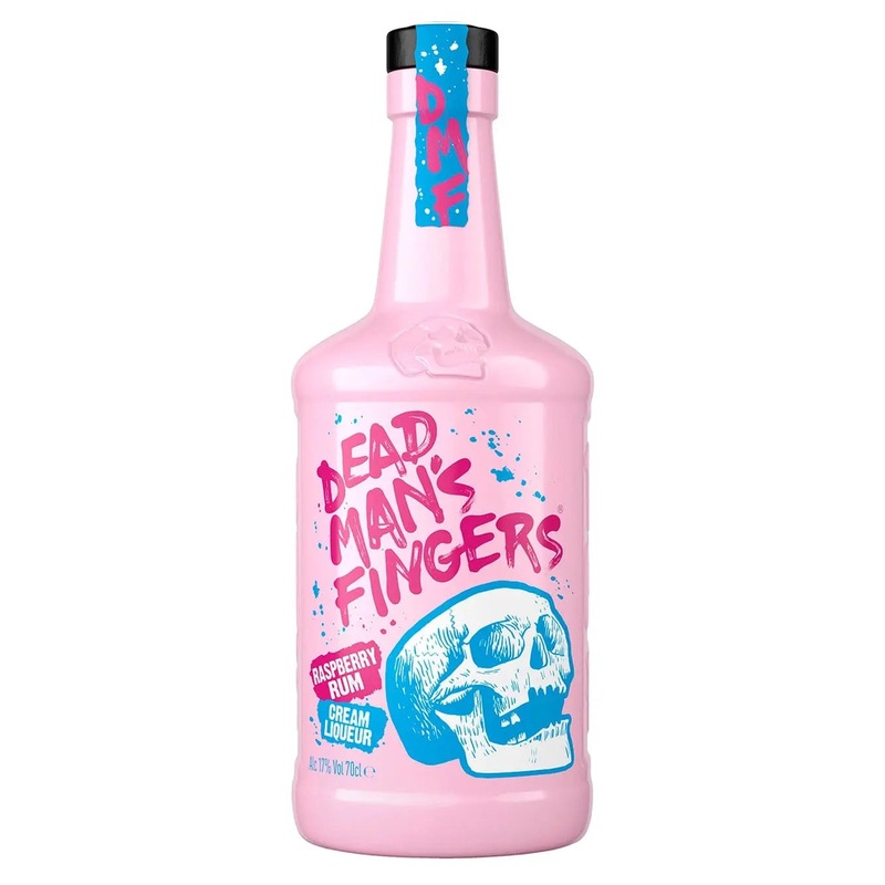 Dead Man's Fingers Raspberry Rum Cream Liqueur, 70 cl