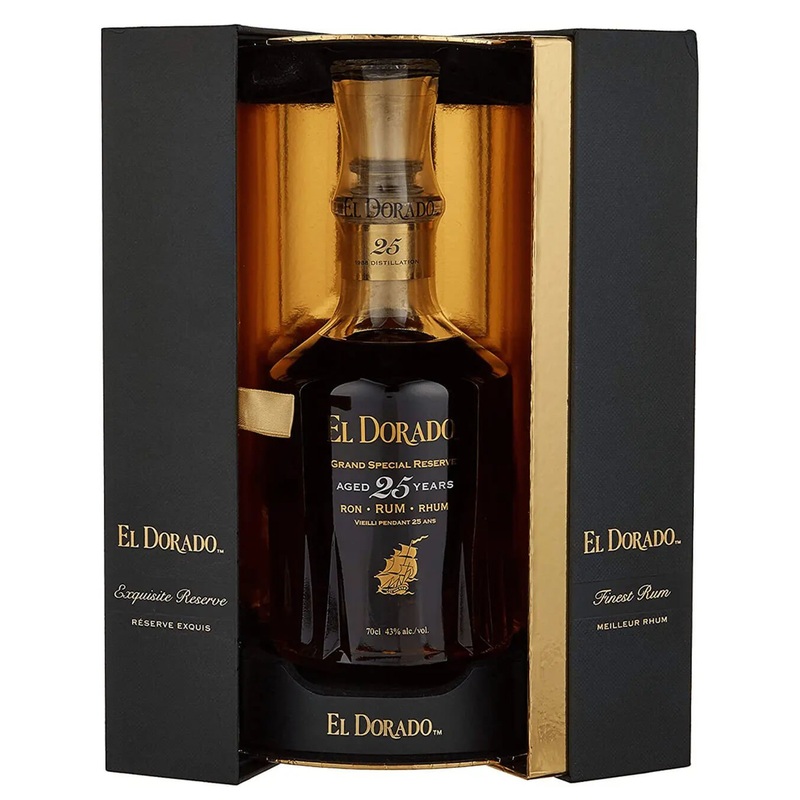 El Dorado 25 Year Old Demerara Rum, 70 cl