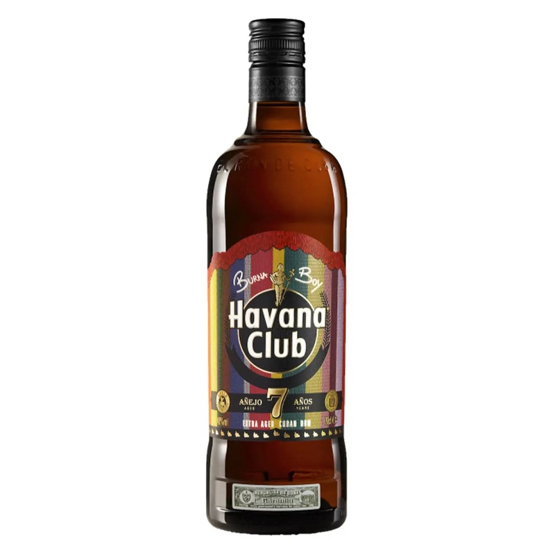 Havana Club X Burna Boy Edition Anejo 7 Year Rum, 70 cl
