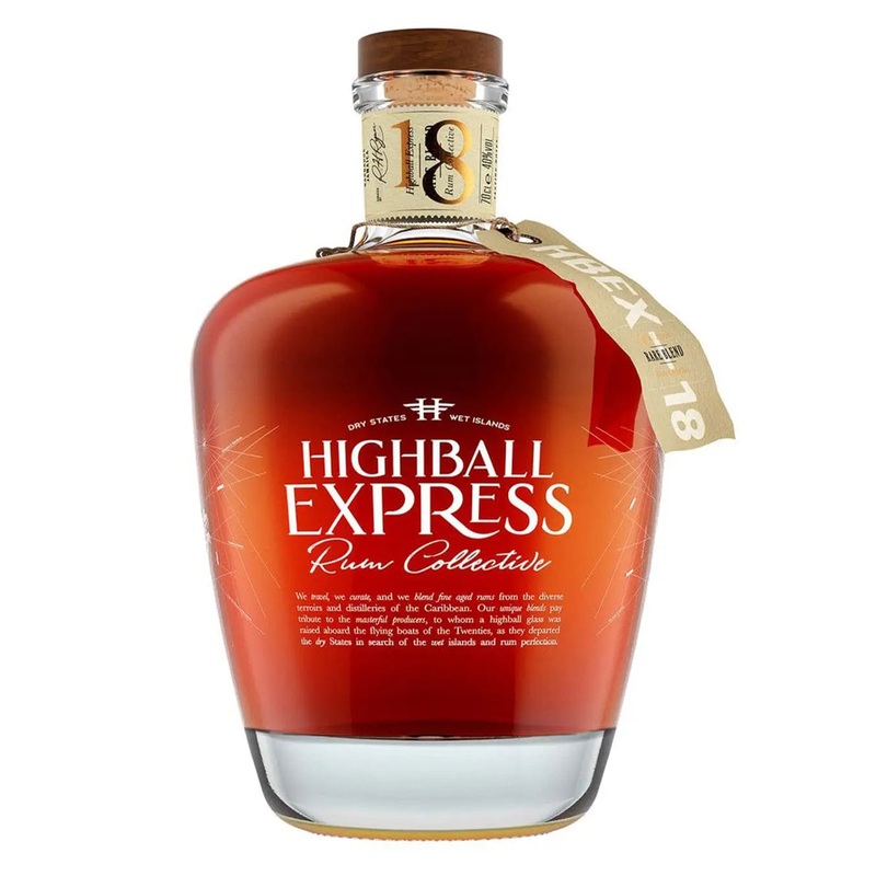 Highball Express Rare Blend 18 Year Old Rum, 70 cl