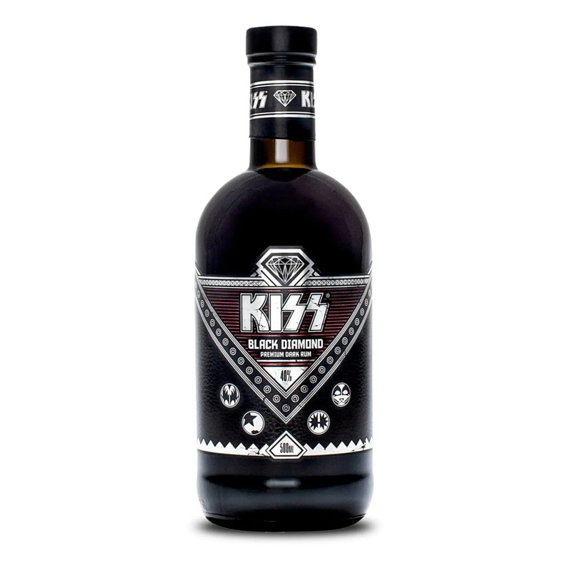 Kiss Black Diamond Rum, 50 cl