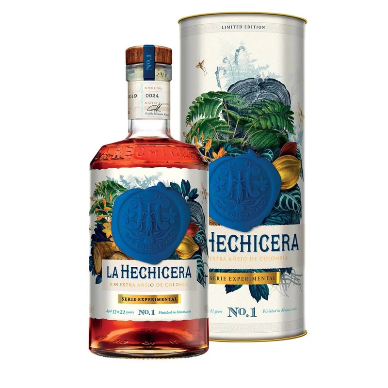 La Hechicera Serie Experimental No.1 Muscat Cask Finish Rum, 70 cl