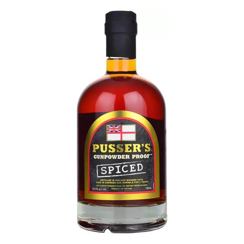 Pusser's Gunpowder Proof Spiced Rum, 70 cl