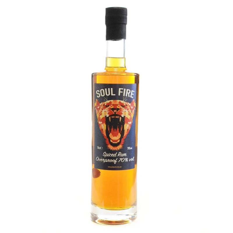 Soul Fire Overproof Spiced Rum, 70 cl