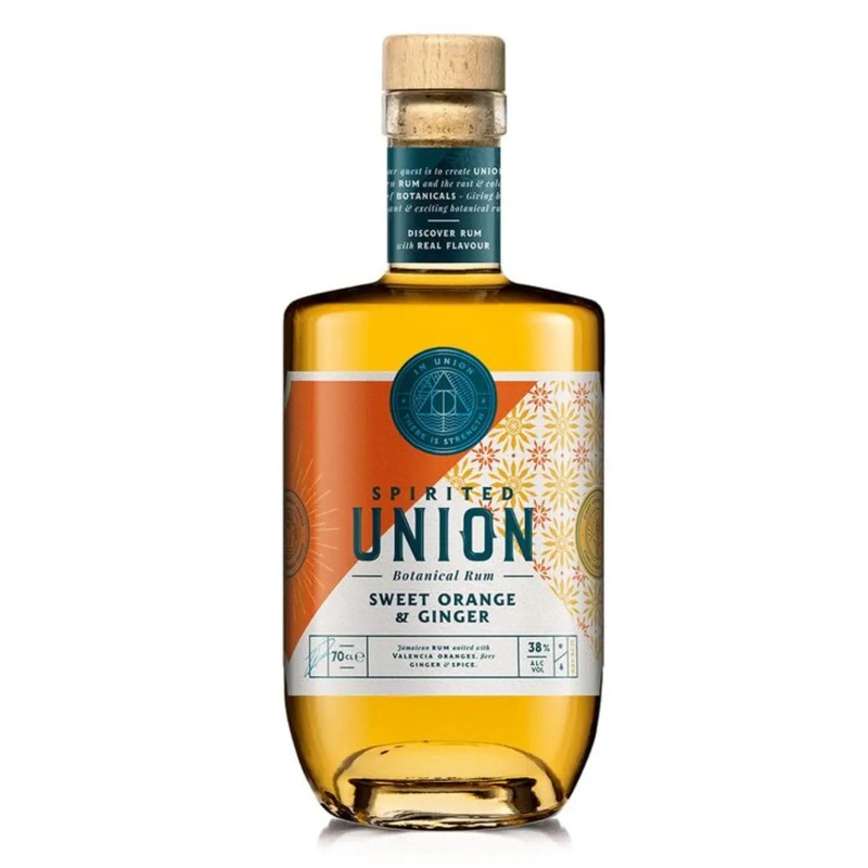 Spirited Union Orange and Ginger Botanical Rum, 70 cl