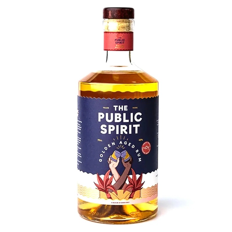 The Public Spirit Golden Aged Rum, 70 cl