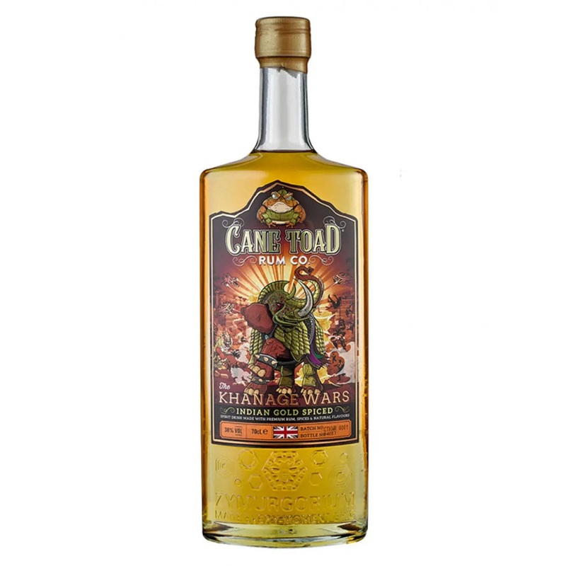 Zymurgorium Cane Toad The Khanage Wars Gold Spiced Rum, 70 cl