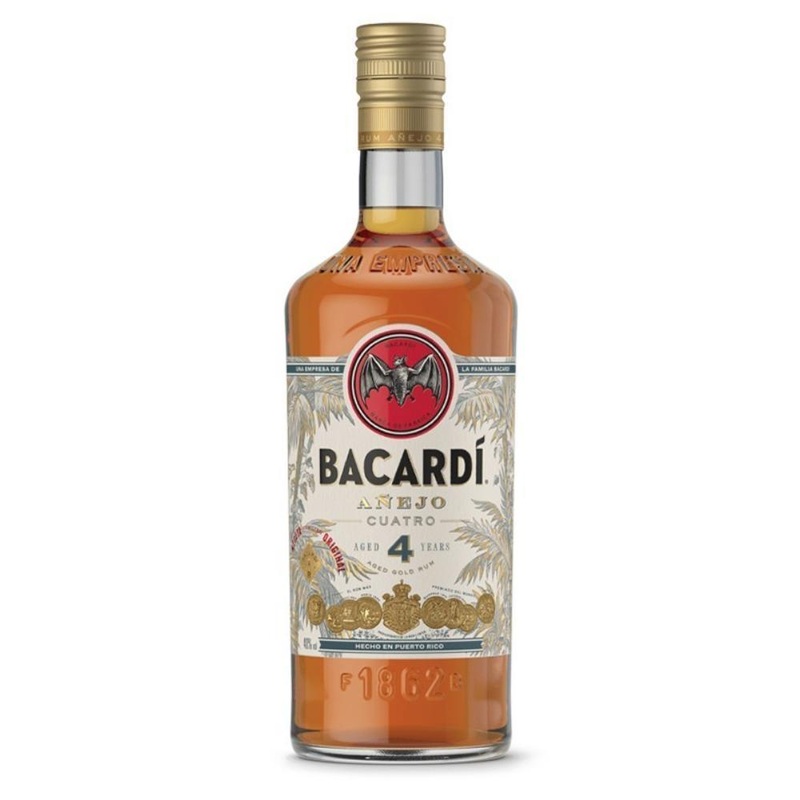 Bacardi Anejo Cuatro 750mL