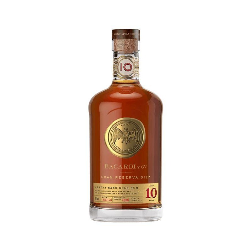 Bacardi Gran Reserva Diez Rum 750mL