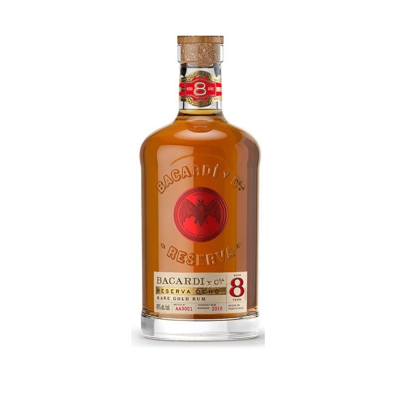 Bacardi Reserva Ocho Rum 750mL