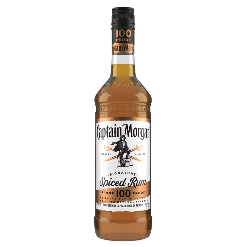 Captain Morgan 100 Proof Spiced Rum 750mL