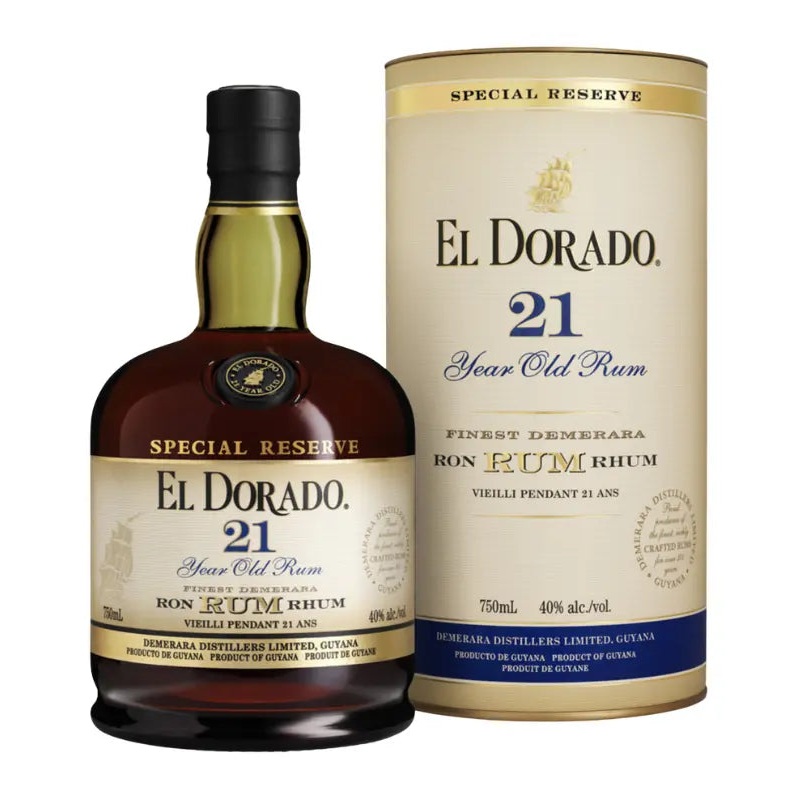 El Dorado 21 Year Special Reserve Rum 750mL