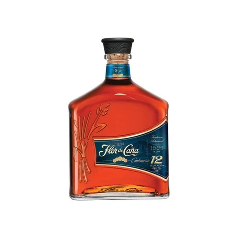 Flor De Cana Centenario 12 Year Old Rum 750mL