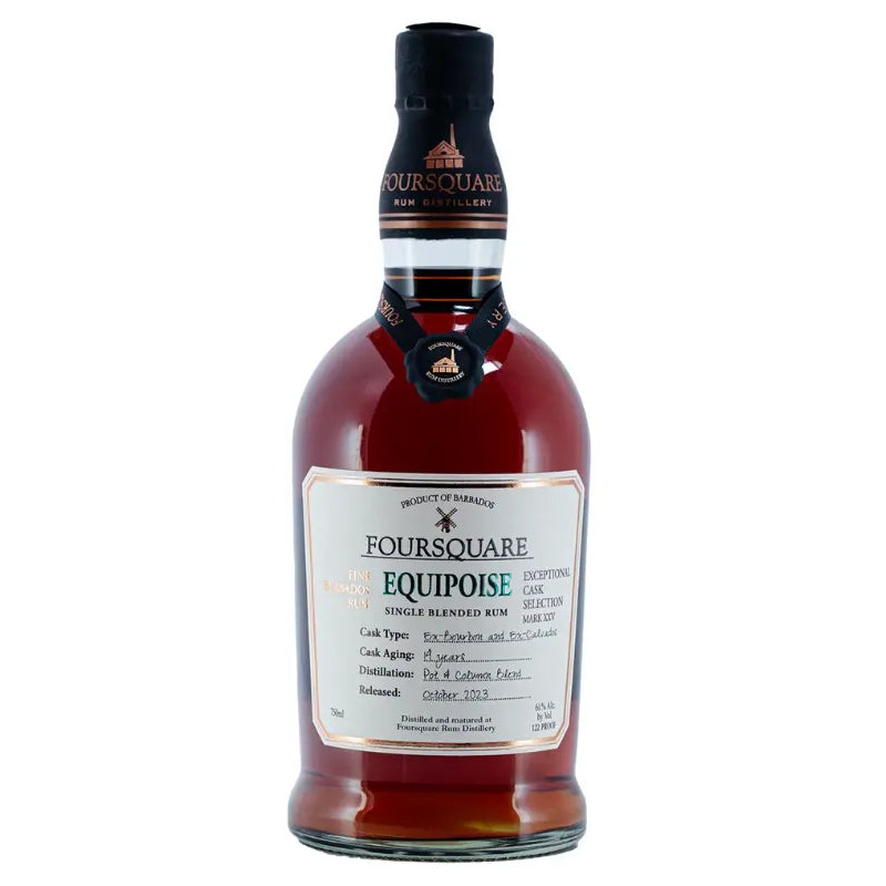 Foursquare Equipoise 14 Year Exceptional Cask Selection Single Blended Rum 750mL