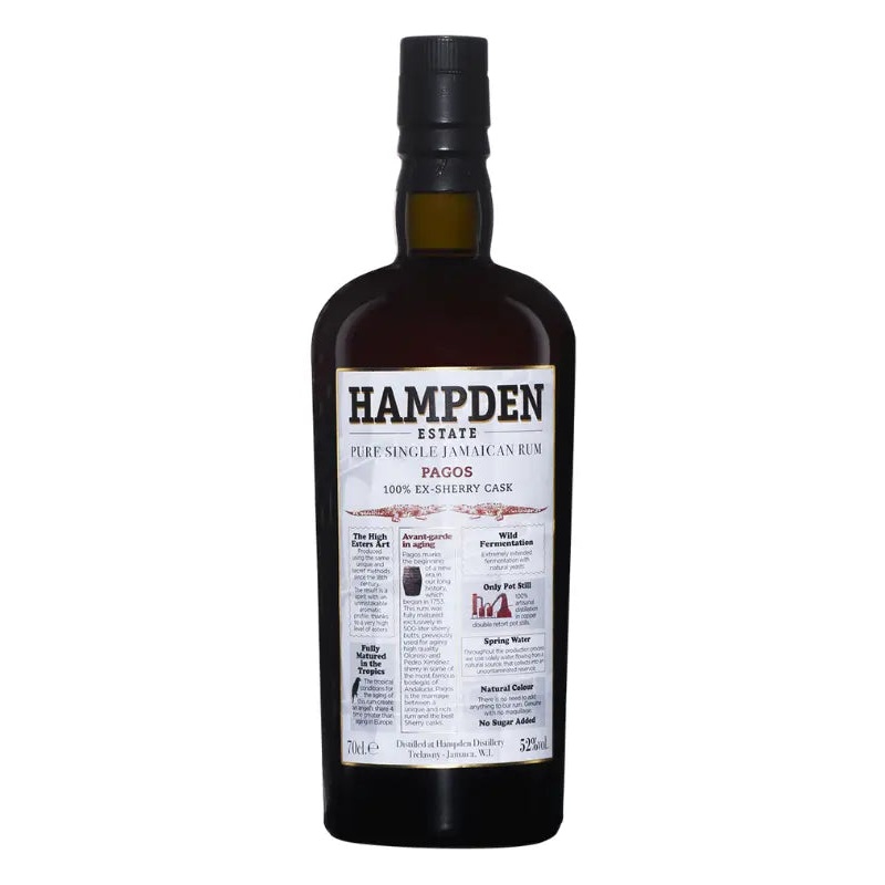 Hampden Estate Pagos Single Jamaican Rum 750mL