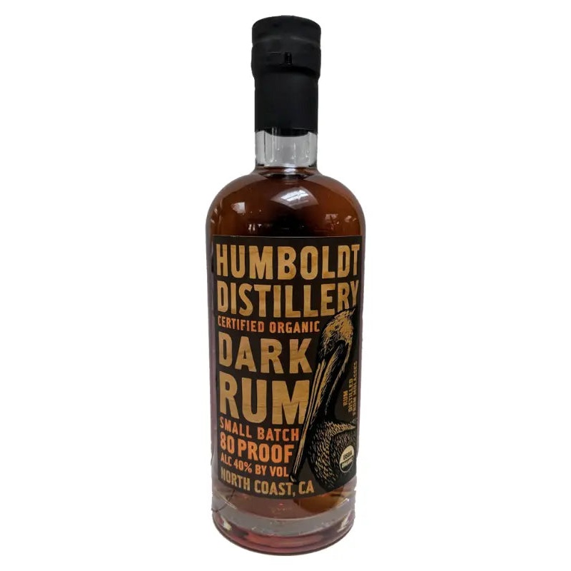 Humboldt Distillery Organic Dark Rum 750mL