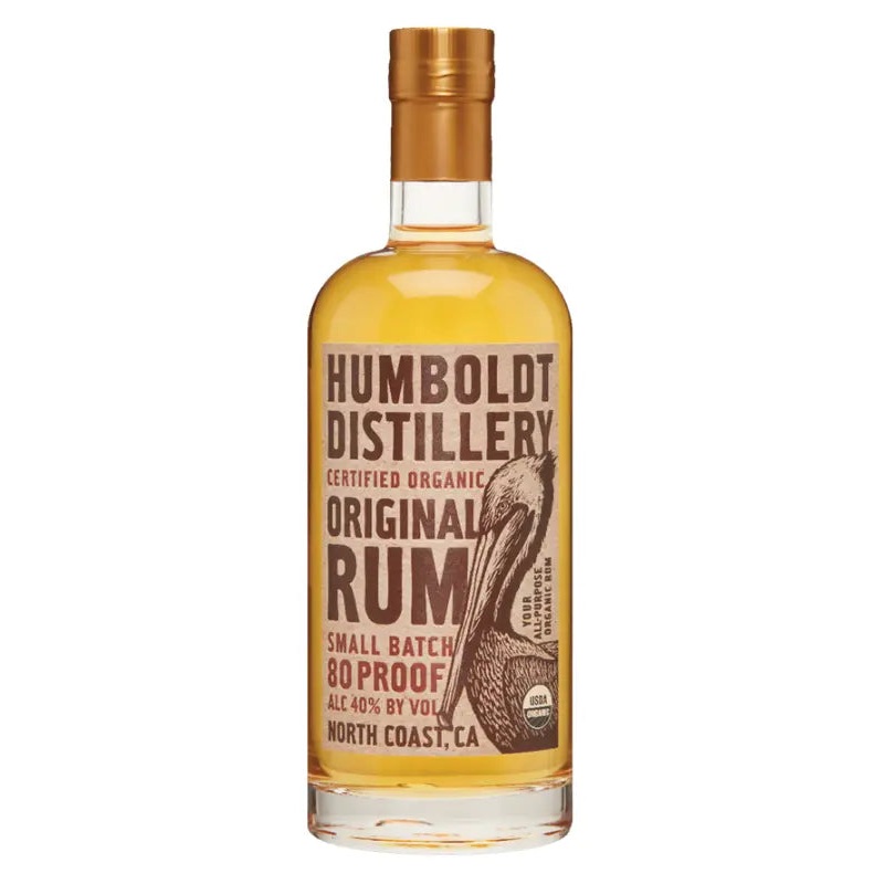Humboldt Distillery Organic Gold Rum 750mL