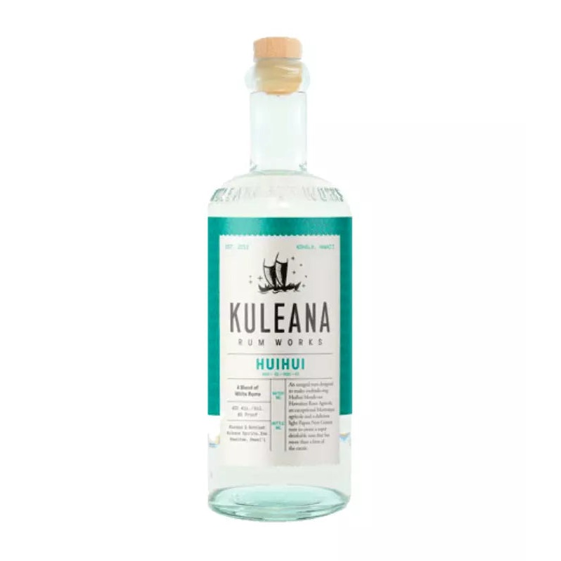 Kuleana Rum Works Huihui Hawaiian White Rum 750mL