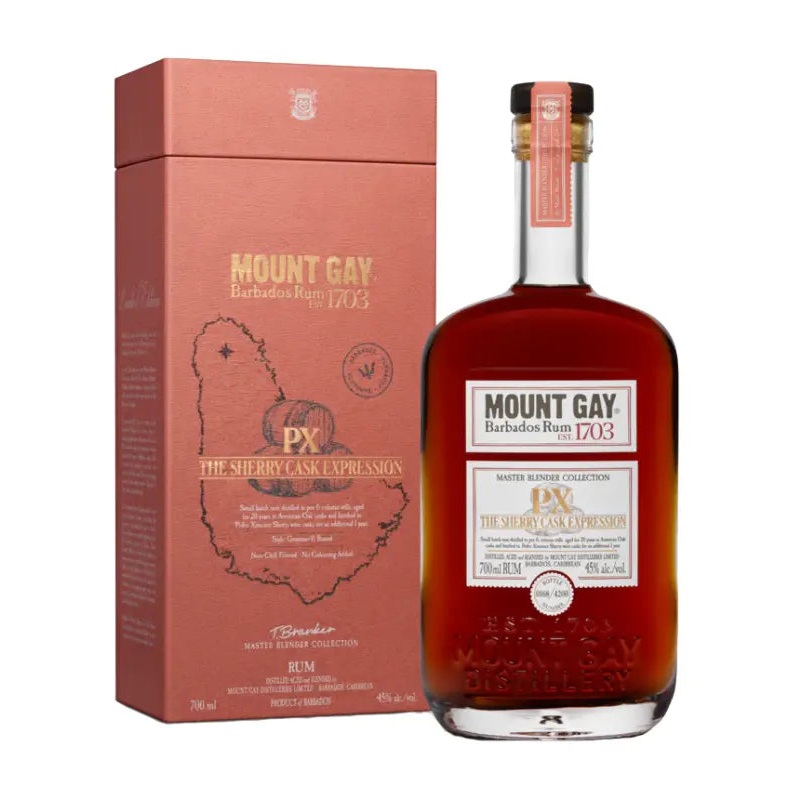 Mount Gay Master Blender Collection PX Sherry Cask Expression Rum 700mL