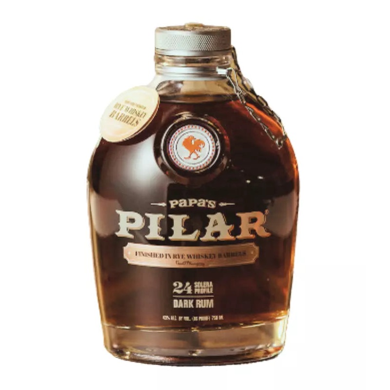 Papa's Pilar Dark Rum Finished In Rye Whiskey Barrels 750mL