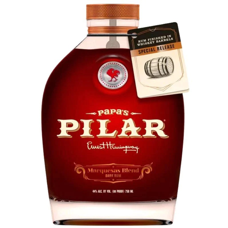 Papa's Pilar Dark Rum Marquesas Blend 750mL