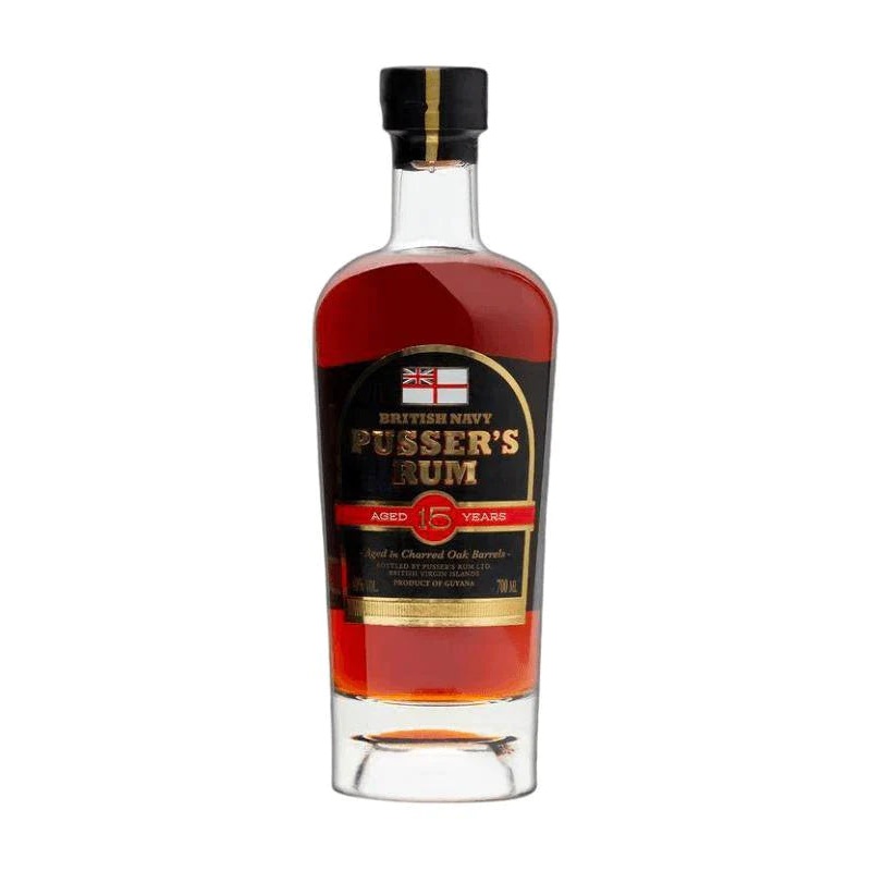Pusser's British Navy Rum Aged 15 Years 750mL