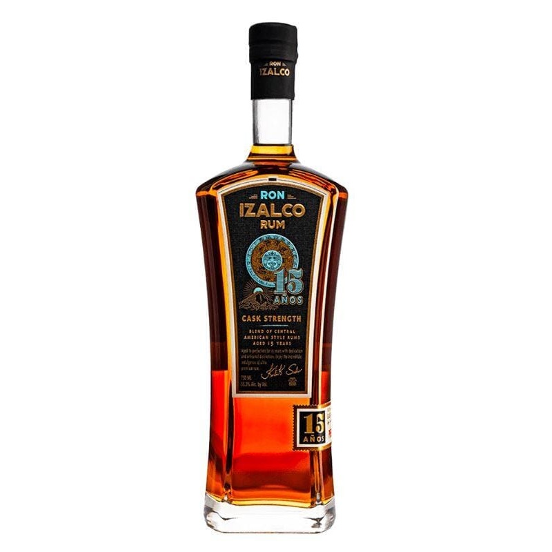 Ron Izalco Cask Strength 15 Year Old Rum 700mL