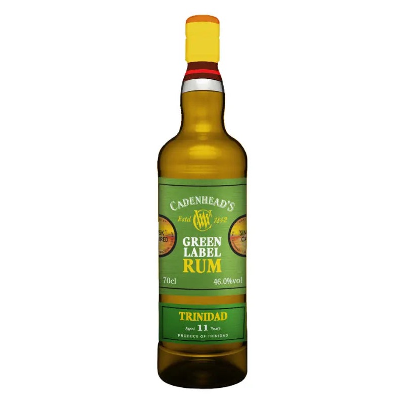 WM Cadenhead's Green Label 11 Year Trinidad Rum 750mL