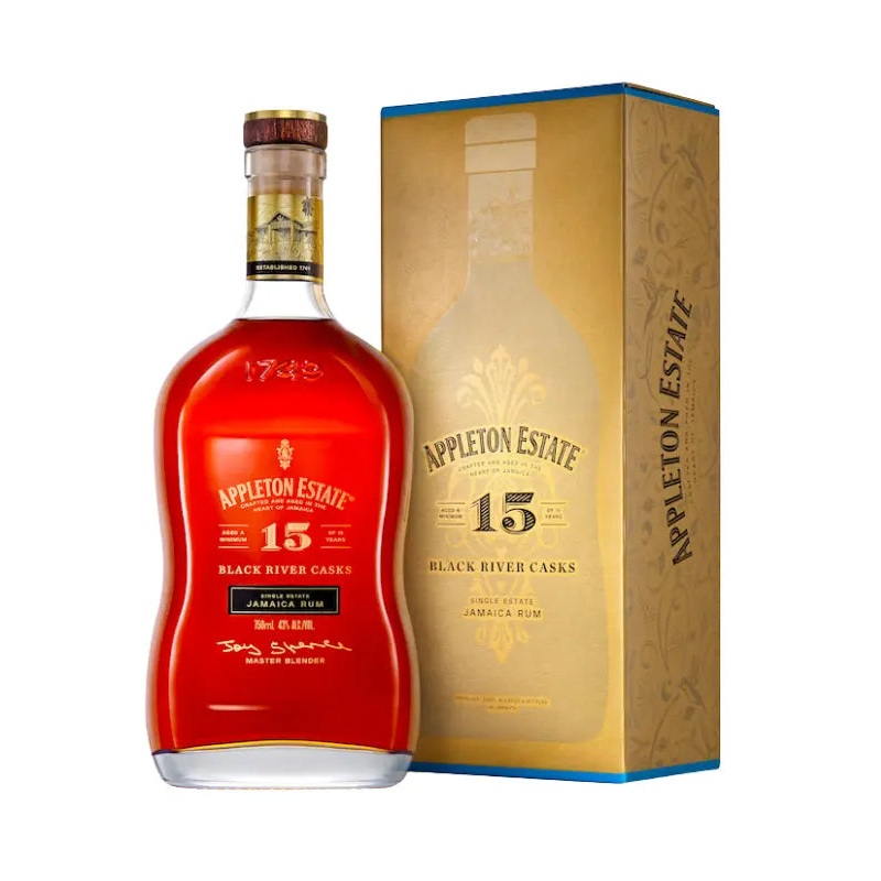 Appleton Estate 15 Year Black River Casks Rum 750mL