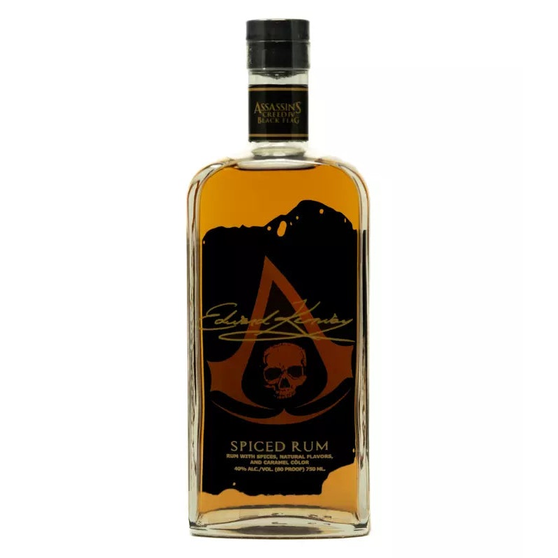 Assassin's Creed Black Flag Edward Kenway Spiced Rum 750mL