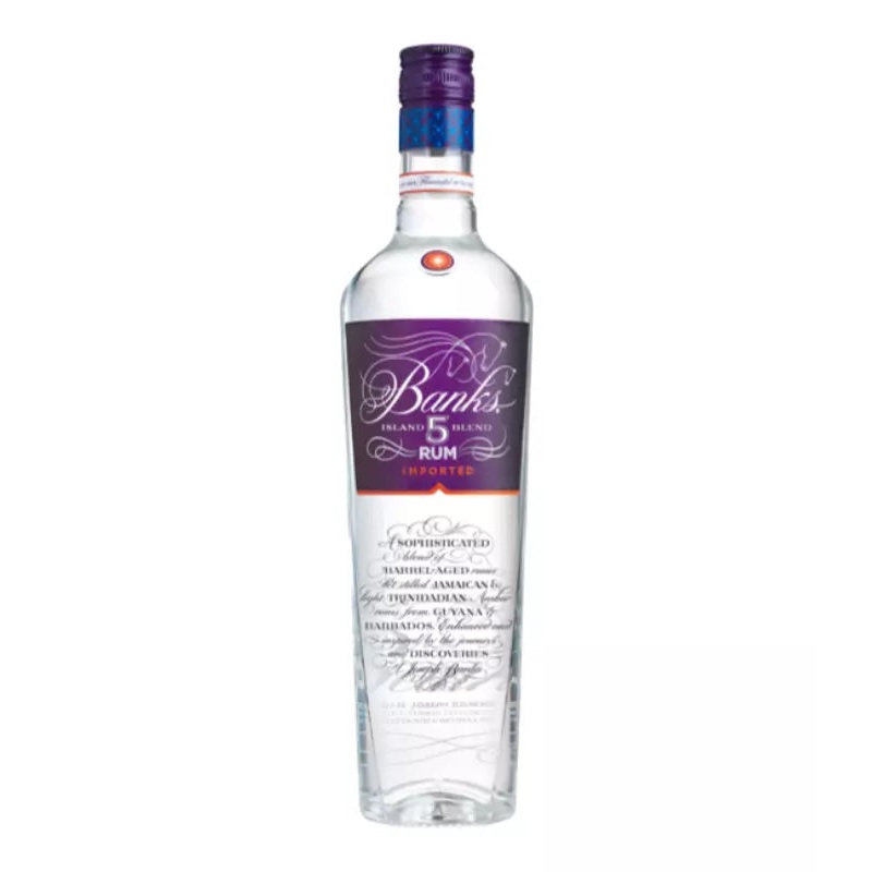 Banks 5 Year Island Blend Light Rum 750mL