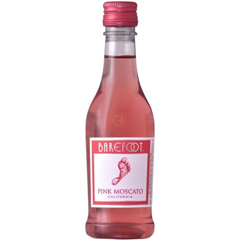 Barefoot Cellars Pink Moscato single 187ml