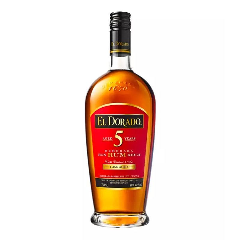 El Dorado 5 Year Demerara Rum 750mL