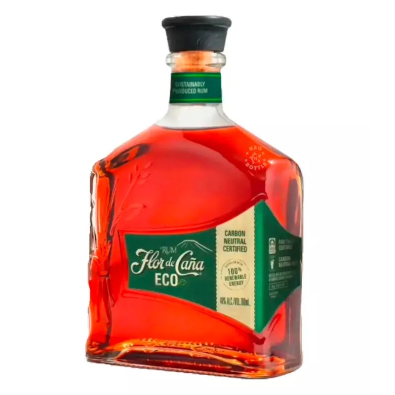 Flor de Cana Eco 15 Year Old Rum 750mL