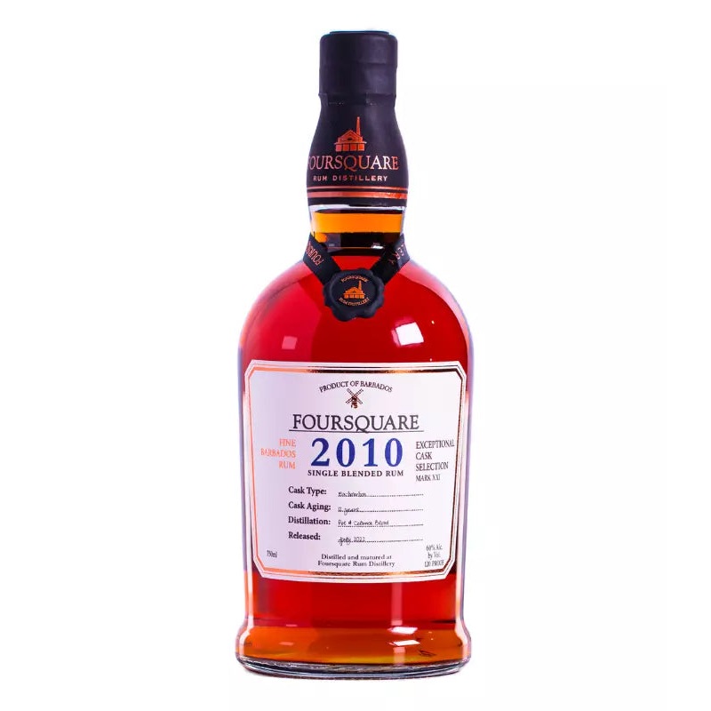 Foursquare 2010 Mark XXI 12 Year Single Blended Rum 750mL