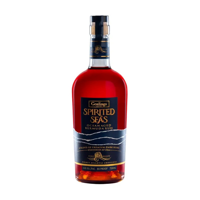 Goslings Spirited Seas Ocean Aged Bermuda Rum 750mL