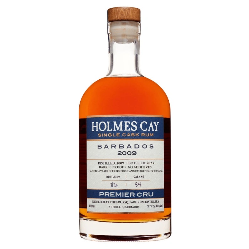 Holmes Cay Barbados 2009 Premier Cru Single Cask Rum 700mL