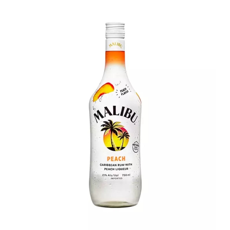 Malibu Peach Rum 750mL